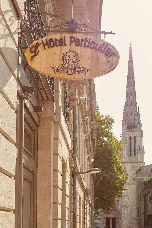 L'Apparthotel Particulier Bordeaux Zewnętrze zdjęcie